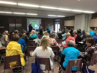 Master Gardeners learning about Lawn Care